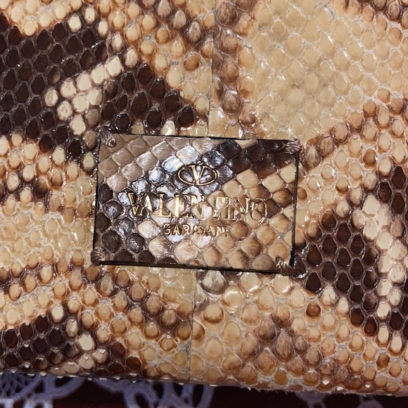 Valentino PYTHON Va Va Voom Shoulder Bag - Picture 4 of 6